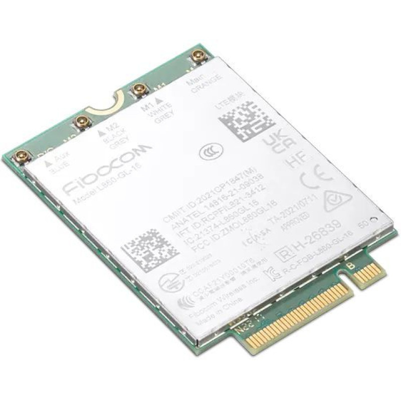 Lenovo Cita datorprece Lenovo  ThinkPad Fibocom FM350-GL 5G Sub-6 GHz M.2 WWAN Module for X1 Yoga Gen 8