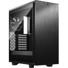 Fractal Design Datoru korpusi Fractal Design  Fractal Define 7 Compact Light Tempered Glass Side window, Black, ATX, Power supply included No
