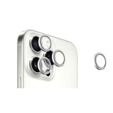 Evelatus Aizsargstikls Evelatus Apple iPhone 16 Pro / 16 Pro Max Camera Lens Protector Armor White Titanium