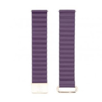 Connect Siksniņa Connect  22mm Cortical back buckle magnetic suction Watch Straps (130mm M/L) Crimson Cherry