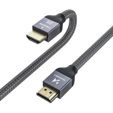 Wozinsky Kabelis Wozinsky  Wozinsky cable HDMI 2.1 8K 60 Hz 48 Gbps / 4K 120 Hz / 2K 144 Hz 1 m Silver (WHDMI-10)