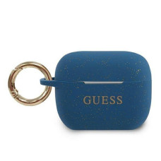 Guess Maciņš austiņām Guess  Airpods Pro Silicone Case Blue