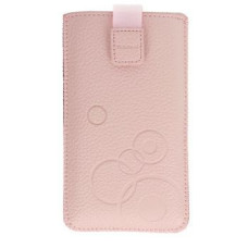 Ilike Maciņš universāla kabata iLike Universal Leather Pocket Case XL Pink
