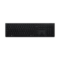 Lenovo Datora tastatūra Lenovo  Professional Wireless Rechargeable Keyboard 4Y41K04075 NORD, Grey, Scissors switch keys