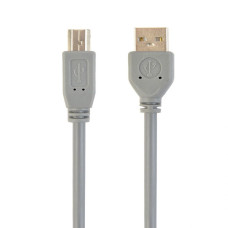 Cablexpert Kabelis Cablexpert  CCP-USB2-AMBM-6G USB 2.0 A-plug B-plug 6ft cable, grey color