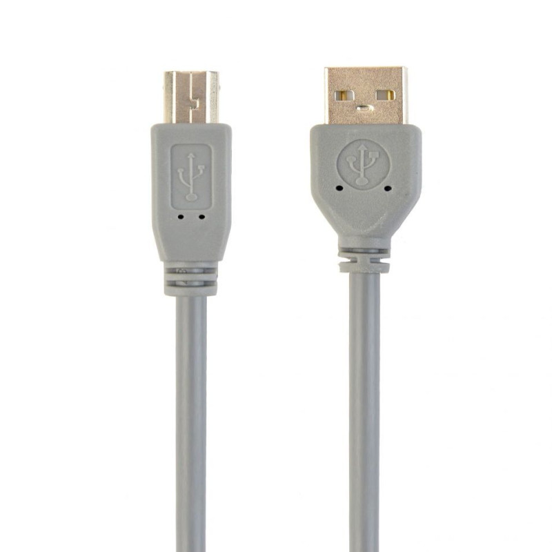 Cablexpert Kabelis Cablexpert  CCP-USB2-AMBM-6G USB 2.0 A-plug B-plug 6ft cable, grey color