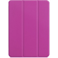 Ilike Maciņš grāmata iLike  iPad 10.9 10t Gen Tri-Fold Eco-Leather Stand Case Purple