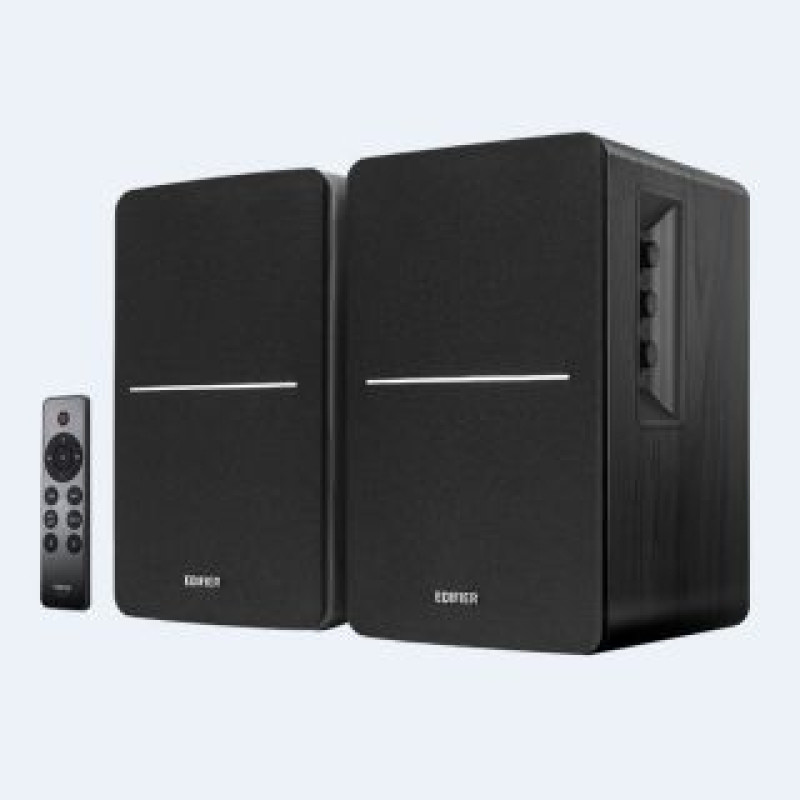 Edifier Skaļruņi Edifier  Powered Bluetooth Bookshelf Speakers R1280DBS Black, Bluetooth, Wireless connection