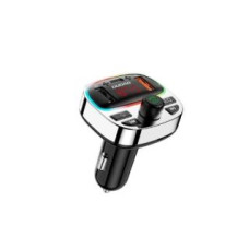 Dudao FM modulators Dudao  2PRO+ Transmitter with PD25W Bluetooth 5.3 RGB Charging Ports Black