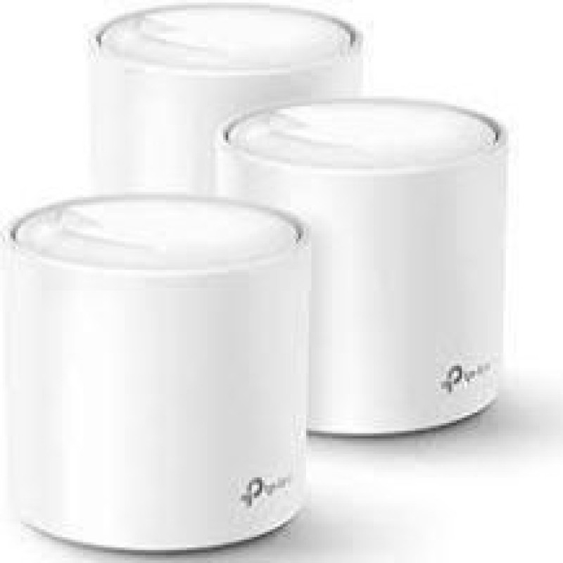 Tp-Link Rūteris TP-Link  Wireless Router||Wireless Router|3-pack|3000 Mbps|Mesh|IEEE 802.11a|IEEE 802.11n|IEEE 802.11ac|IEEE 802.11ax|2x10/100/1000M|DECOX60(3-PACK)