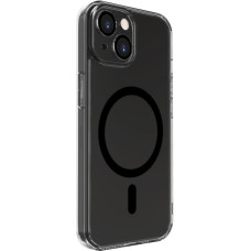 Evelatus Aizmugurējais vāciņš Evelatus Apple iPhone 15 Clear Case With MagSafe and Camera Protection Transparent Black