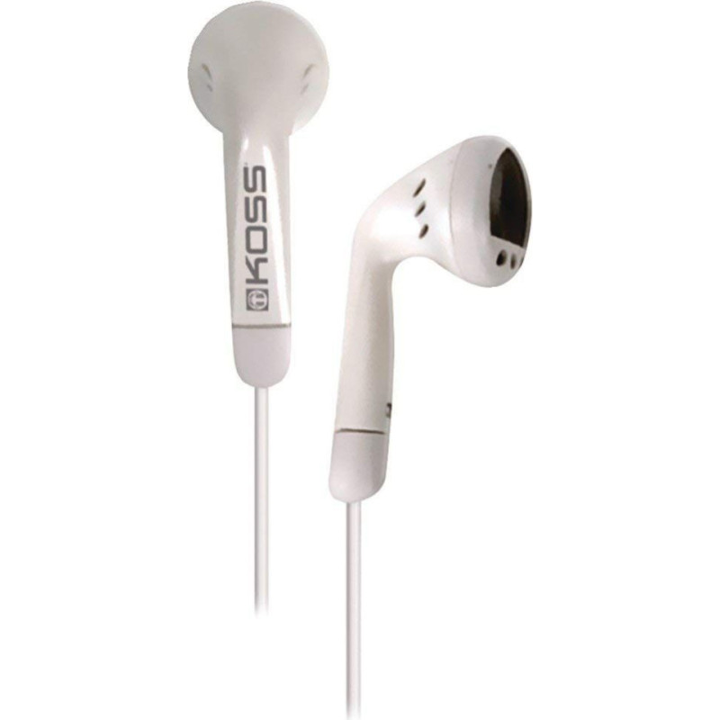 Koss Bezvadu austiņas Koss  Headphones KE5w Wired, In-ear, 3.5 mm, White