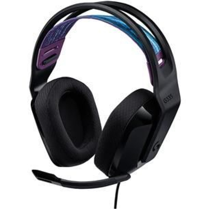 Logitech Vadu austiņas Logitech  HEADSET GAMING G335/BLACK 981-000978