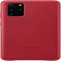 Samsung Aizmugurējais vāciņš Samsung  Galaxy S20 Plus Leather Cover Red