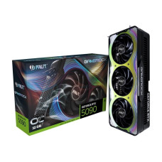 Palit Grafiskās karte / Video kartes Palit  Graphics Card||NVIDIA GeForce RTX 5090|32 GB|GDDR7|512 bit|PCIE 5.0 16x|Triple slot Fansink|1xHDMI|3xDisplayPort|NE75090S19R5-GB2020G