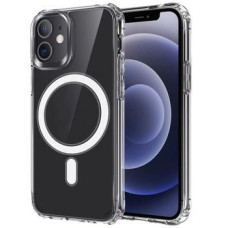 Tel Protect Aizmugurējais vāciņš Tel Protect Apple iPhone 12 MagSilicone Case Transparent