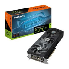 Gigabyte Grafiskās karte / Video kartes Gigabyte  Graphics Card||NVIDIA GeForce RTX 5070 Ti|16 GB|GDDR7|256 bit|PCIE 5.0 16x|Triple slot Fansink|1xHDMI|3xDisplayPort|GV-N507TEAGLEOC-16GD1.0