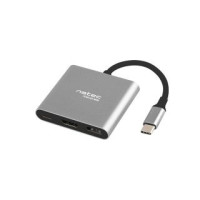 Natec Parveidotājs Natec  Multi-Port Adapter, Fowler, USB-C, HDMI, USB 3.0