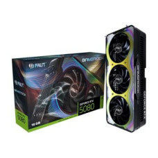 Palit Grafiskās karte / Video kartes Palit  Graphics Card||NVIDIA GeForce RTX 5080|16 GB|GDDR7|256 bit|PCIE 5.0 16x|Triple slot Fansink|1xHDMI|3xDisplayPort|NE75080019T2-GB2030G