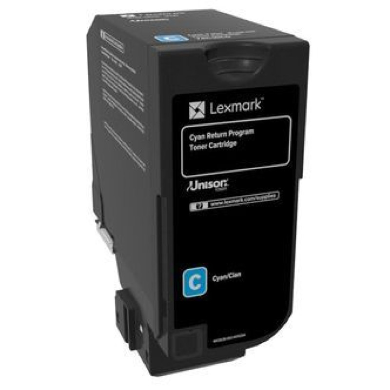Lexmark Aksesuāri un izejmateriāli LEXMARK  High Capacity Cyan Return Programme 84C2HC0 Toner Cartridge