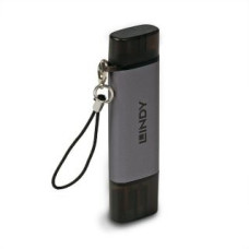 Lindy Cita datorprece LINDY  MEMORY READER USB3.2 C&A SD/43335
