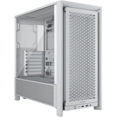 Corsair Datoru korpusi Corsair  PC Case | Frame 4000D Modular | White | Mid-Tower | Power supply included No