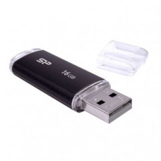 Silicon Power Zibatmiņa Silicon power  Ultima U02 16 GB, USB 2.0, Black