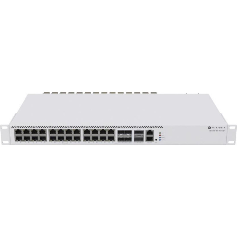 Mikrotik Nevadāms centrmezgls Mikrotik  Switch||CRS326-4C+20G+2Q+RM|Rack|4xSFP+|CRS326-4C+20G+2Q+RM