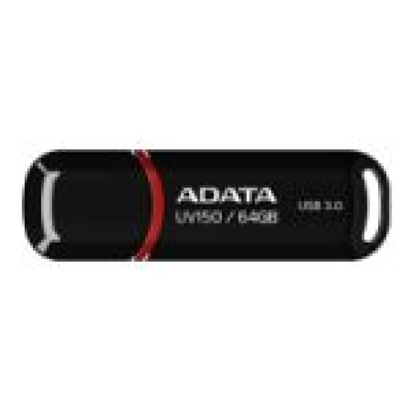 Adata Zibatmiņa ADATA  ADATA UV150 64GB USB3.0 Stick Black
