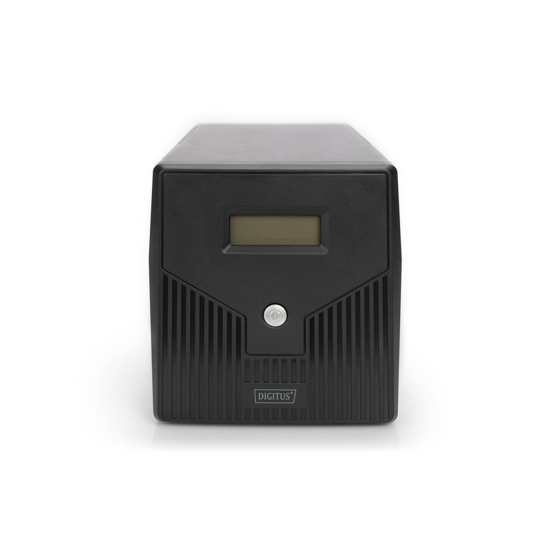 Digitus Serveri Digitus  Line-Interactive UPS DN-170075, 1500VA, 900W, 2x 12V/9Ah battery, 4x CEE 7/7 outlet, 2x RJ45, 1x USB 2.0 type B, 1x RS232, LCD, Simulated Sine Wave, 380x158x198mm, 10.1kg