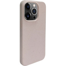 Ilike Aizmugurējais vāciņš iLike Apple iPhone 14 Pro Silicone plastic case Eco Print Design Beige