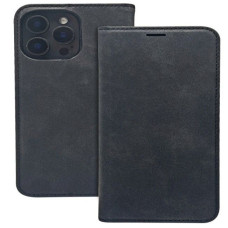 Ilike Atveramie maciņi iLike Samsung Galaxy A15 4G / A15 5G Smart Suede case Black