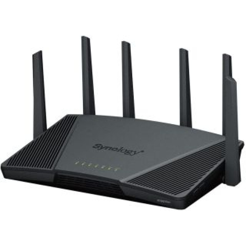 Synology Rūteris Synology  RT6600ax Ultra-fast and Secure Wireless Router for Homes  Ultra-fast and Secure Wireless Router for Homes  RT6600ax 802.11ax, Ethernet LAN (RJ-45) ports 5, Antenna type  External antenna x 6