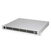 Ubiquiti Nevadāms centrmezgls UBIQUITI  Switch||USW-48-POE|Type L2|Rack|48x10Base-T / 100Base-TX / 1000Base-T|4xSFP|PoE ports 32|195 Watts|USW-48-POE