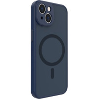 Evelatus Aizmugurējais vāciņš Evelatus Apple iPhone 14 Hybird Case Whith Magsafe and Camera Protection PC+TPU Blue