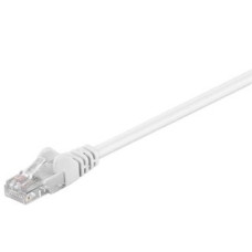 Goobay Kabelis Goobay  68510 CAT 5e patch cable, U/UTP, white, 7.5 m