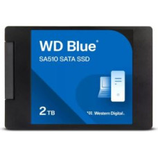 Western Digital Cietais disks SSD Western Digital  SSD||Blue SA510|2TB|SATA 3.0|Write speed 520 MBytes/sec|Read speed 560 MBytes/sec|2,5