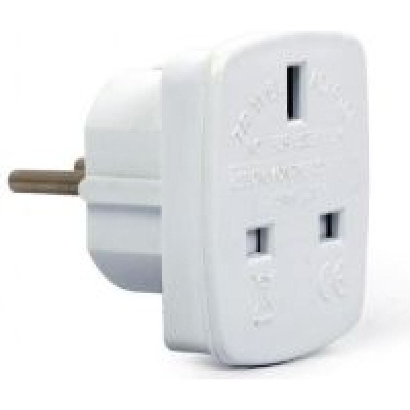Gembird Parveidotājs Gembird  POWER ADAPTER AC UK TO EU/A-AC-UKEU-001
