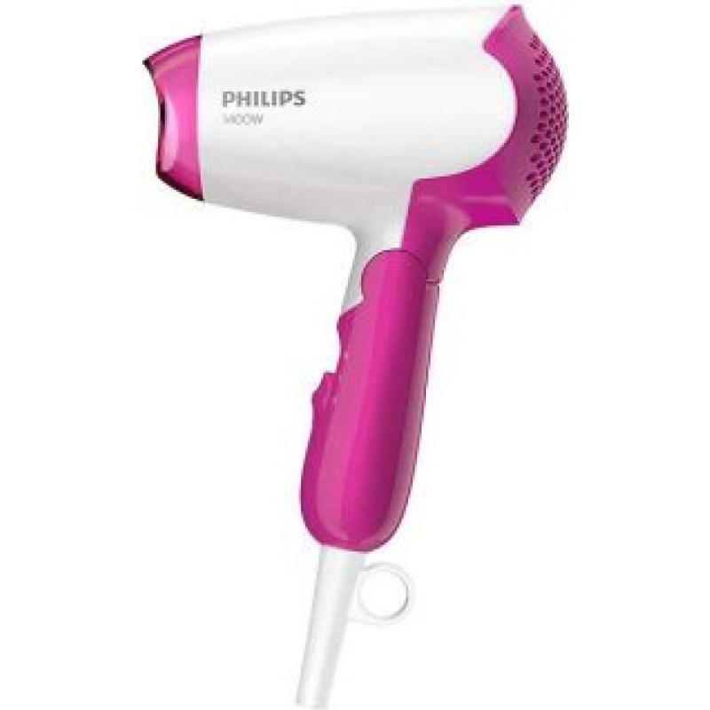 Philips Matu fēns Philips  Hair Dryer BHD003/00 1400 W, Number of temperature settings 2, White/Pink