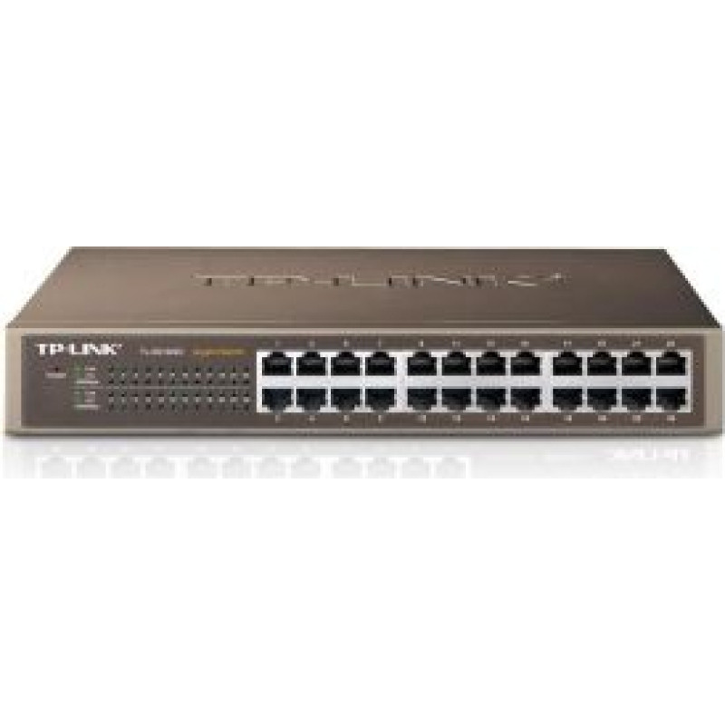 Tp-Link Nevadāms centrmezgls TP-Link  NET SWITCH 24PORT 1000M/TL-SG1024D