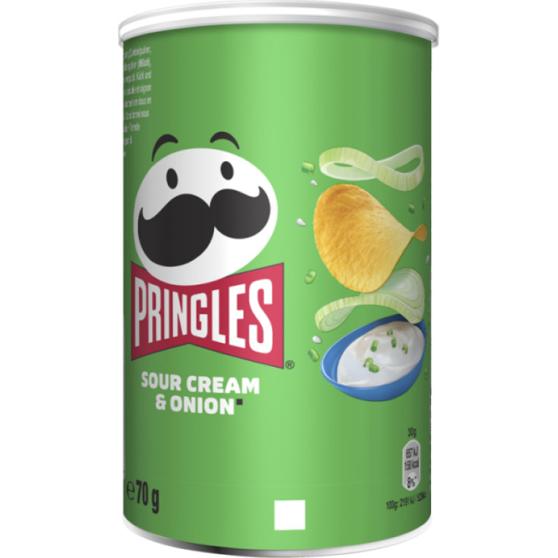 PRINGLES čipsi Sour cream & onion 70g