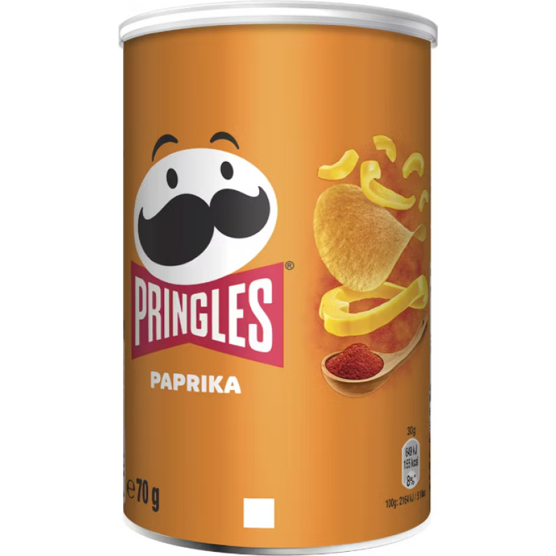 PRINGLES Paprikas garšas čipsi 70g