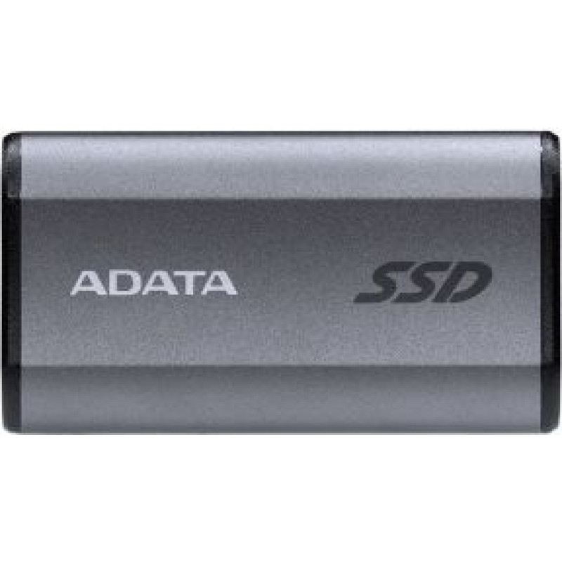 Adata Cietais disks SSD ADATA  Dysk zewnętrzny SSD  Elite SE880 500GB Szary (AELI-SE880-500GCGY)