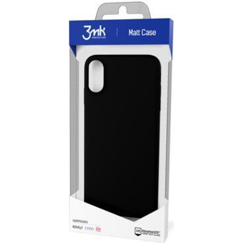 3MK Aizmugurējais vāciņš 3MK Samsung Galaxy A22 5G Matt Case Black