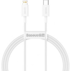 Baseus Kabelis Baseus  Baseus CATLYS-A02 Lightning - USB-C PD cable 20W 480Mb/s 1m - white