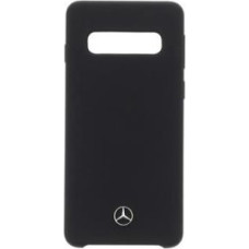 Mercedes-Benz Aizmugurējais vāciņš Mercedes-Benz Samsung Samsung Galaxy S10 Silicone Cover Black