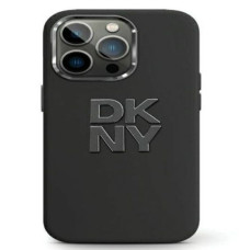 Dkny Aizmugurējais vāciņš DKNY Apple iPhone 15 hardcase Liquid Silicone Metal Logo Black