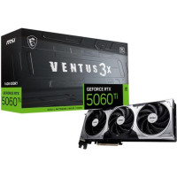 MSI Grafiskās karte / Video kartes MSI  Graphics Card||NVIDIA GeForce RTX 5060 Ti|16 GB|GDDR7|128 bit|PCIE 5.0 16x|Triple slot Fansink|1xHDMI|3xDisplayPort|RTX5060TI16GVEN3XOC
