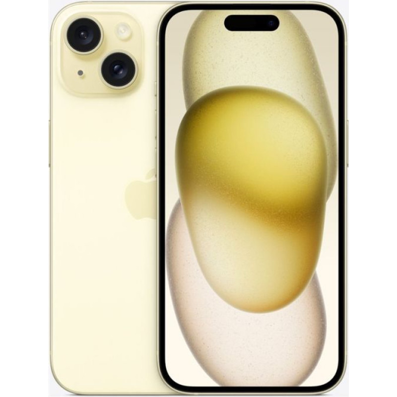 Apple Viedtālrunis Apple  iPhone 15 128GB Yellow