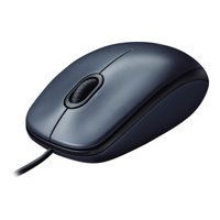 Logitech Datora pele Logitech  LOGI M100 Mouse USB - EMEA Black